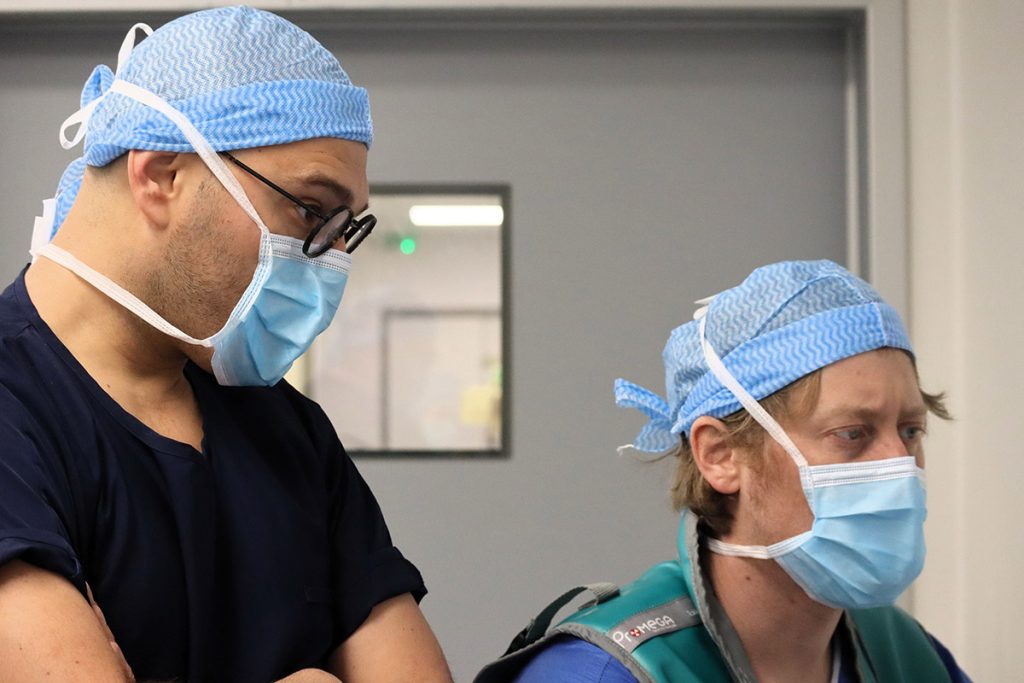 Equipe des urologues de SOS Calcul Marseille